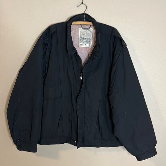 Levi’s Black Puffer Jacket X-Large-Excellent Condition Heavy - Picture 1 of 9